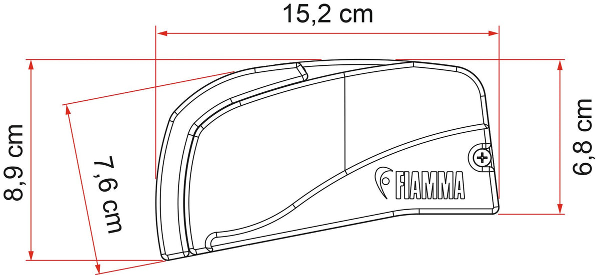 Fiamma F40 Van 270 Deep Black (L1)