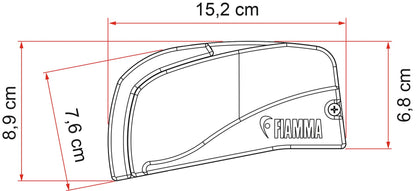 Fiamma F40 Van 270 Deep Black (L1)
