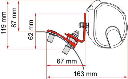 Fiamma Adapter F35 Kit PSA ab 2018