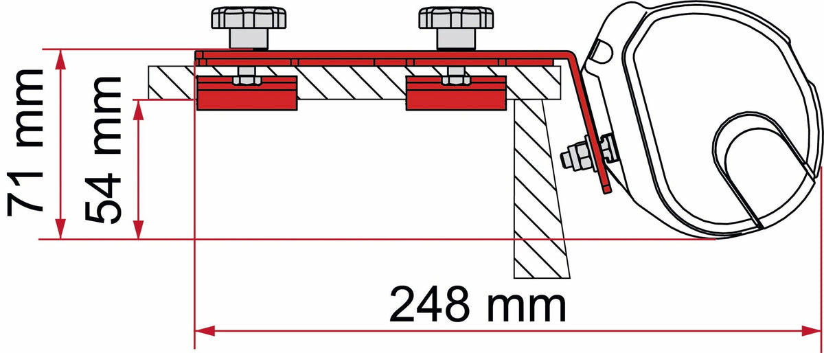 Fiamma Adapter-Kit F35 Standard