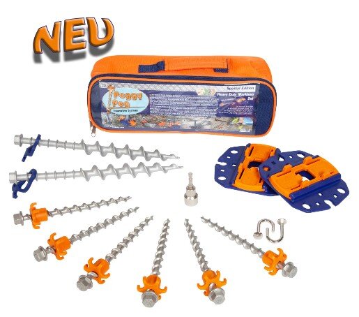 PeggyPeg Heavy Duty Markisen Set