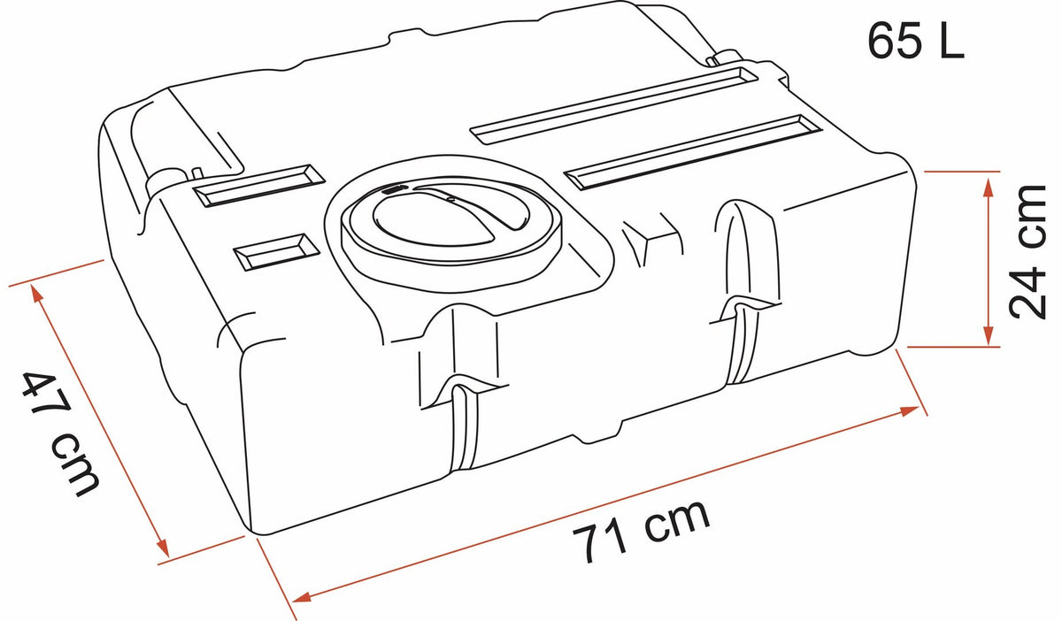 Fiamma Tank 70