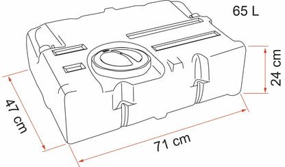 Fiamma Tank 70
