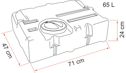 Fiamma Tank 70