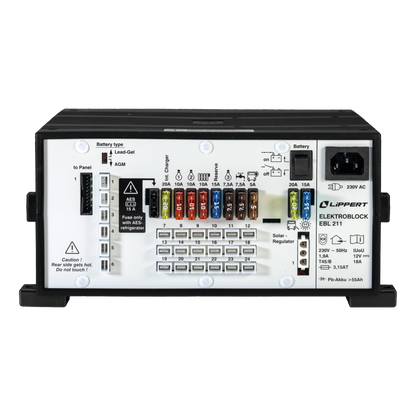 Lippert Elektroblock EBL 211 mit Kontrolltafel