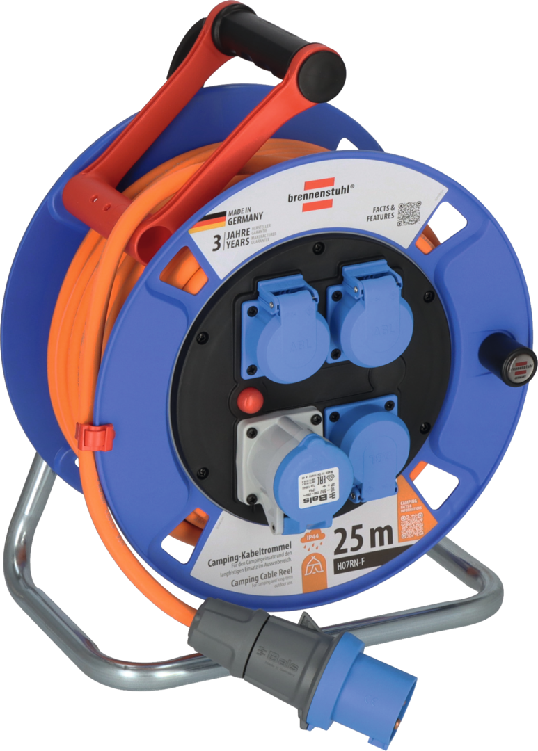Brennenstuhl Garant CEE-Camping-Kabeltrommel 25 m