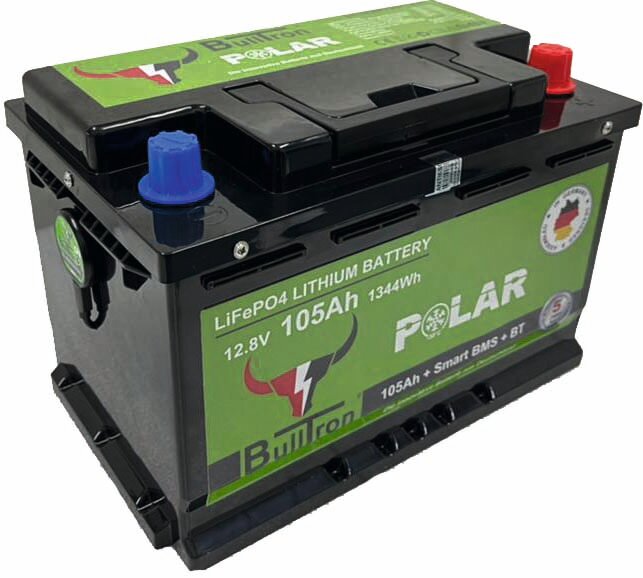 Lithiumbatterie Bulltron 105Ah Polar
