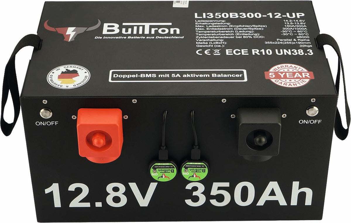 Lithiumbatterie Bulltron 350Ah Untersitz