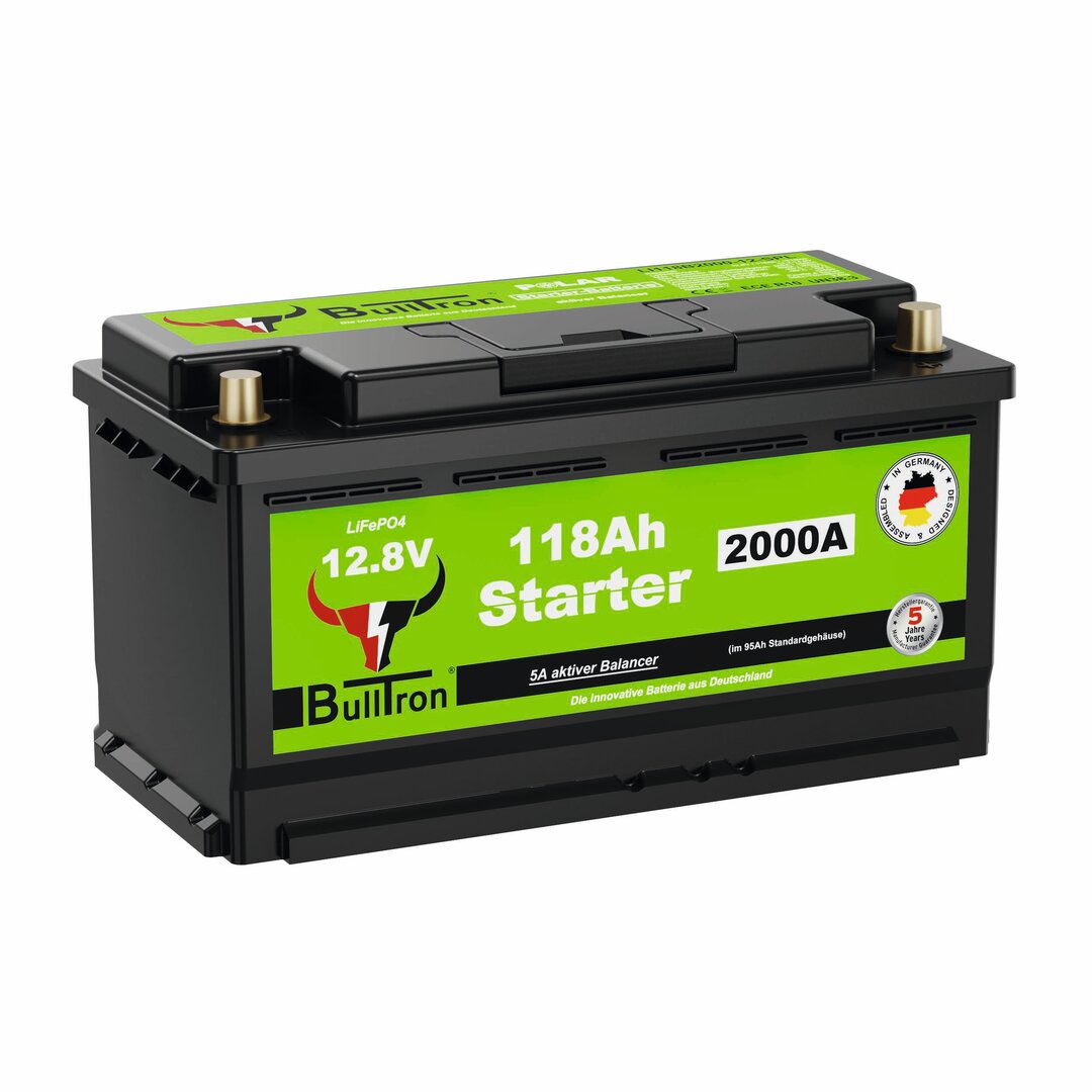 Lithiumbatterie Bulltron 118Ah Starter