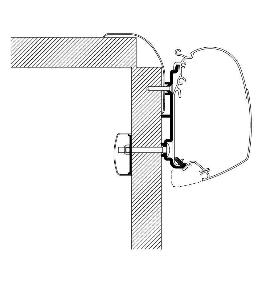 Thule Frankia Adapter 500cm