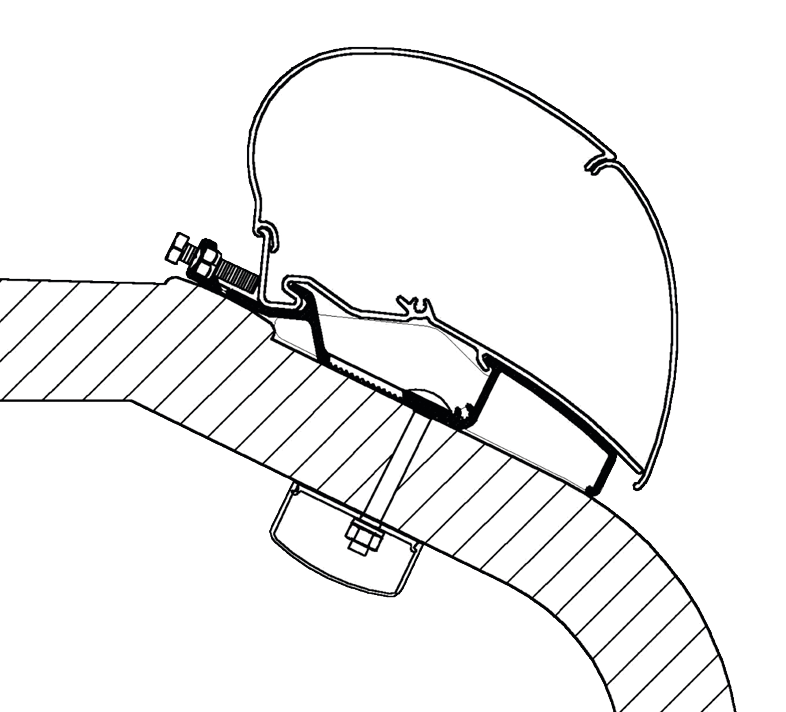 Thule Adapter LMC-TEC 450 cm
