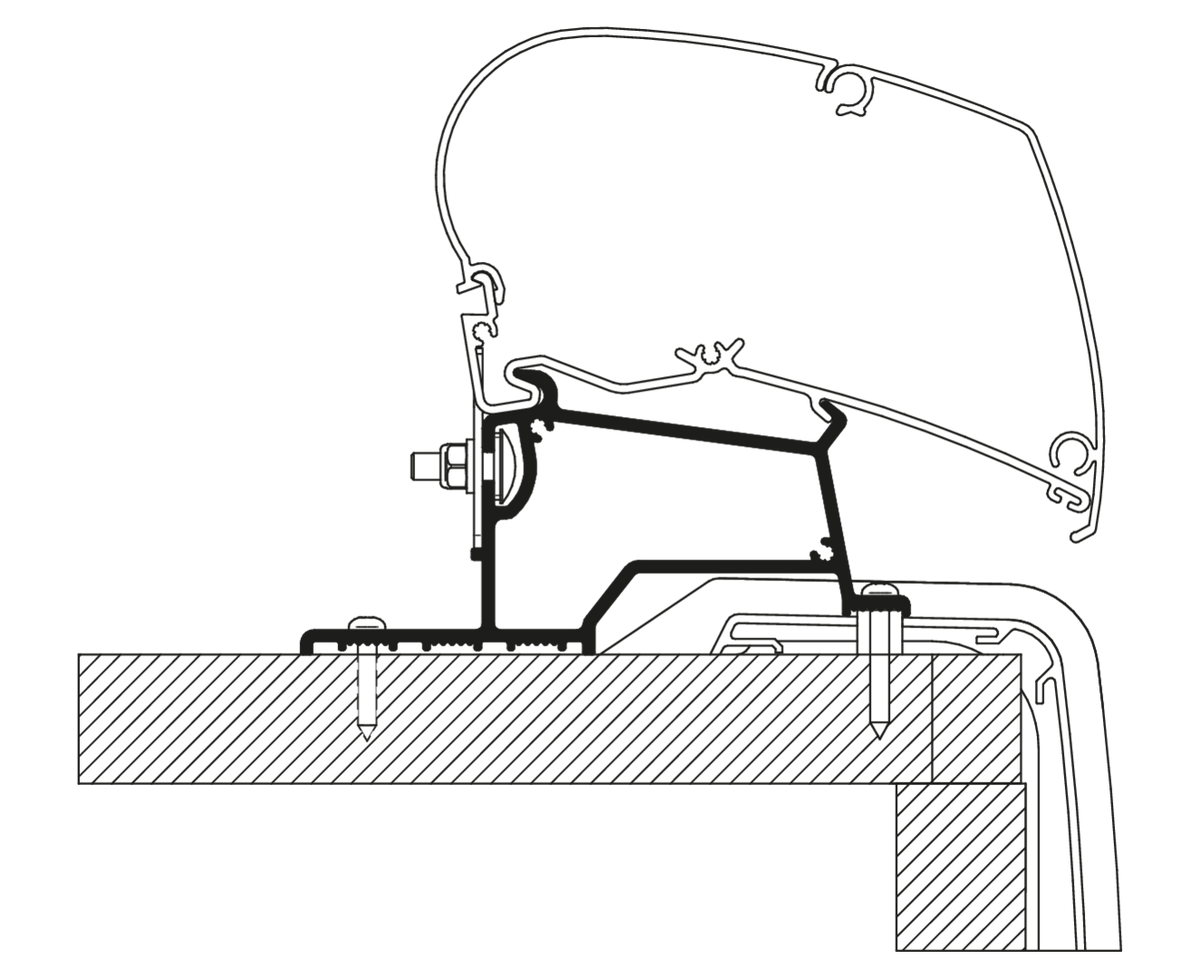 Thule Rapido Serie C -V21 Adapter-3.50m