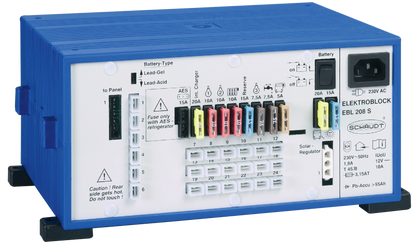 Lippert Elektroblock EBL 208 mit Kontrolltafel