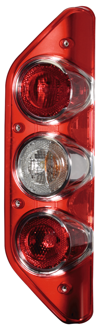 Hella Heckleuchte CARALUNA Modular rot, links