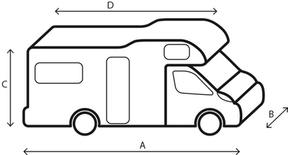 Brunner Schutzhülle Reisemobil 700 - 750 cm