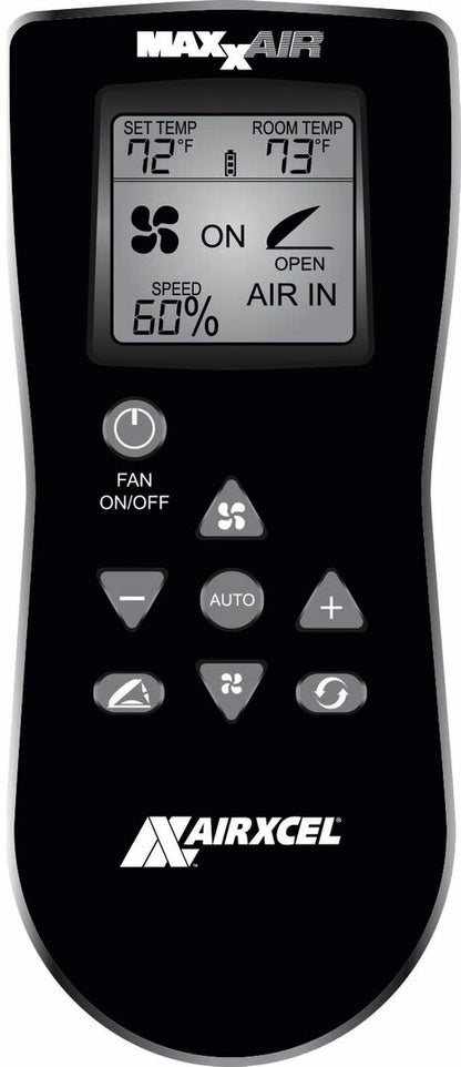 MAXXAIR MaxxFan Deluxe Black-Smoke