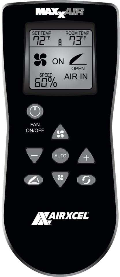 MAXXAIR MaxxFan Deluxe Black-Smoke