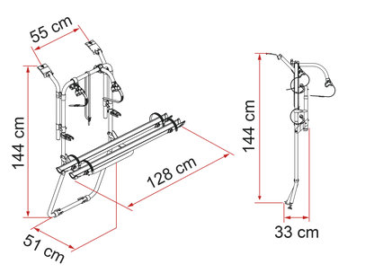 Fiamma CARRY-BIKE Viv./Traf./Talen. D Mod23