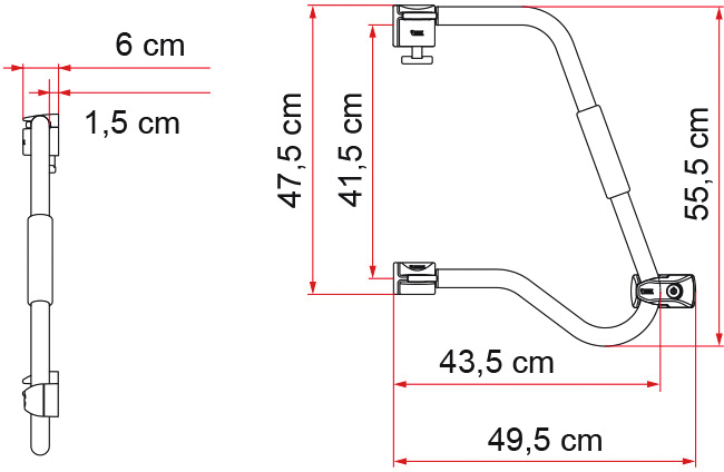 Fiamma Einstiegshilfe SECURITY 46 PRO