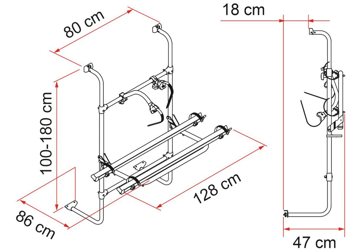 Fiamma CARRY-BIKE Caravan Universal
