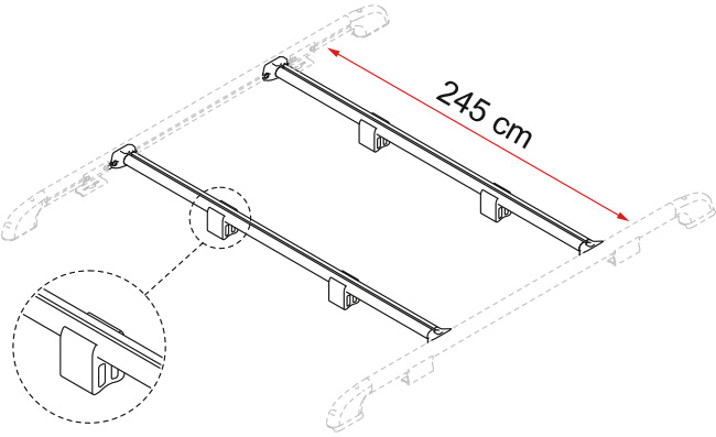 Fiamma FIXING-BAR Rail