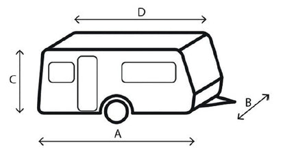 Brunner Schutzhülle Caravan 500 - 550 cm