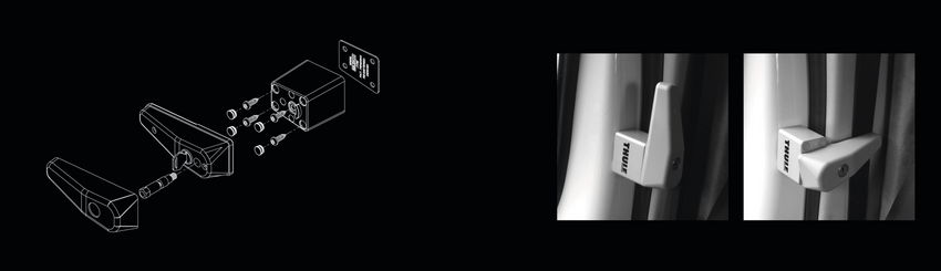 Thule Cab Lock Sprinter 2er-Pack