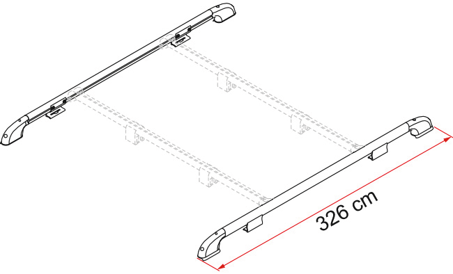 Fiamma ROOF-RAIL (S)