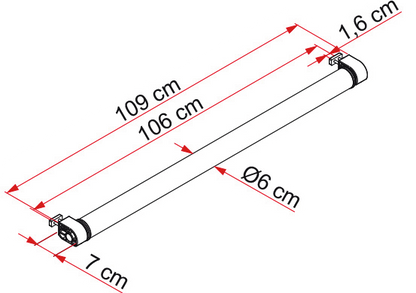 Fiamma Roller ROOF-RAIL
