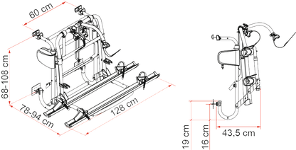 Fiamma Carry-Bike Lift 77 (S)