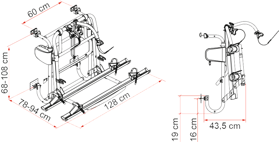 Fiamma Carry-Bike Lift 77 (S)