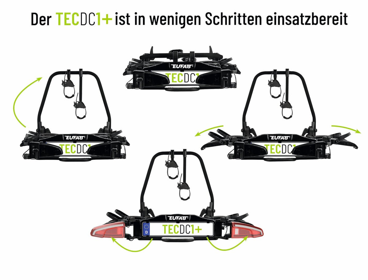 Enduro EUFAB Fahrradträger TECDC1+