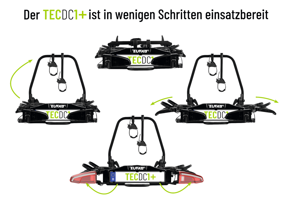 Enduro EUFAB Fahrradträger TECDC1+
