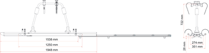 Fiamma CARRY-BIKE Garage Slide Deluxe