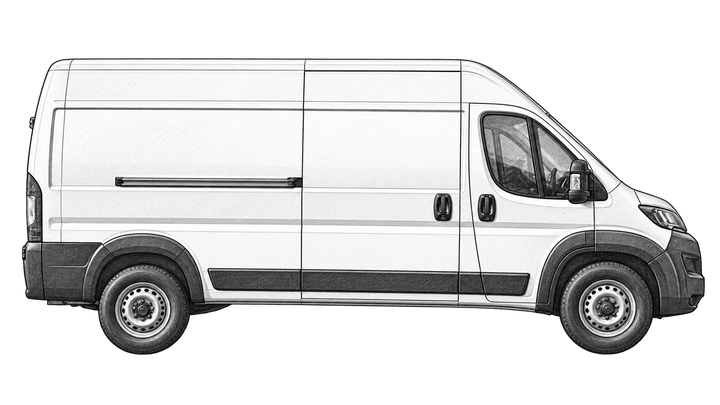 Fiat Ducato Skizze
