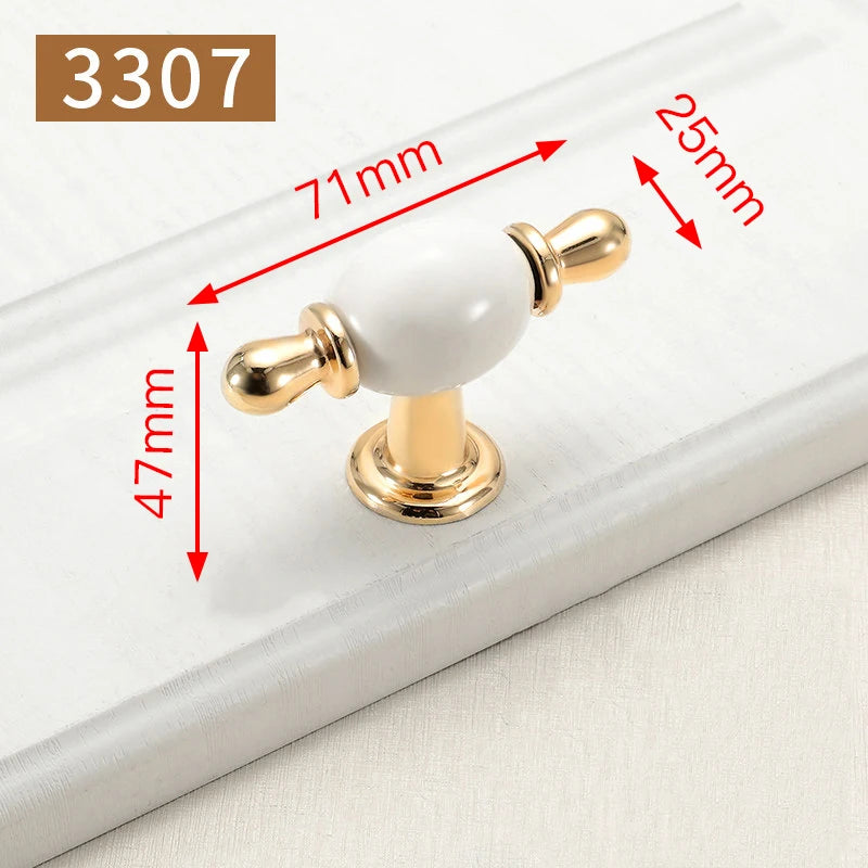 Möbelgriffe Luisa Gold farbig 3307