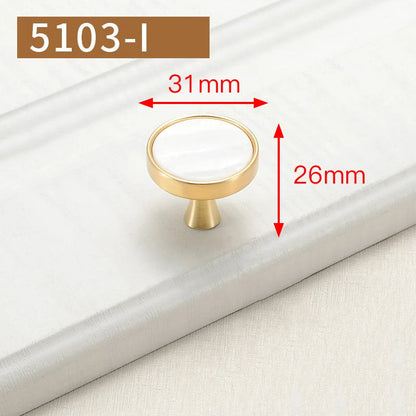 Möbelgriffe Luisa Gold farbig 5103-I