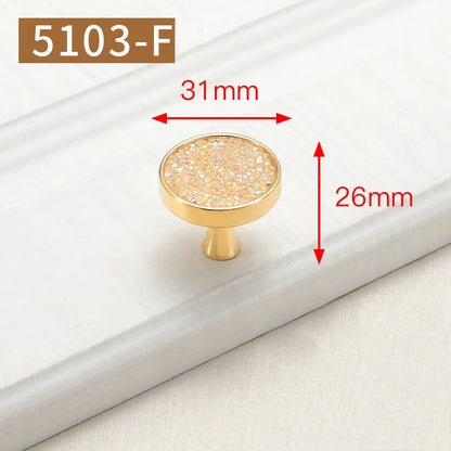 Möbelgriffe Luisa Gold farbig 5103-F