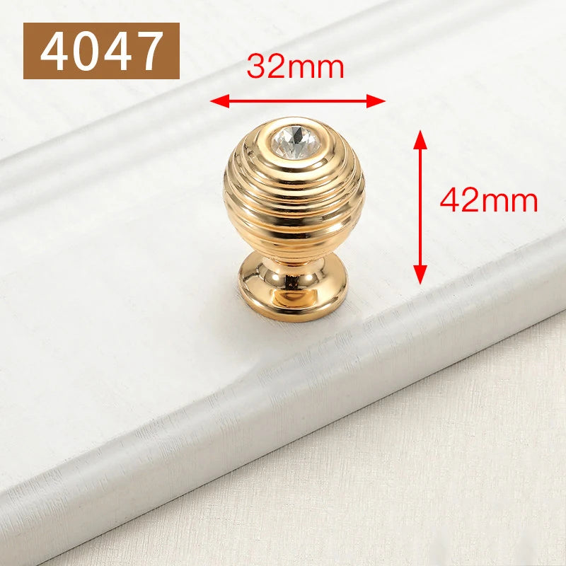 Möbelgriffe Luisa Gold farbig 4047