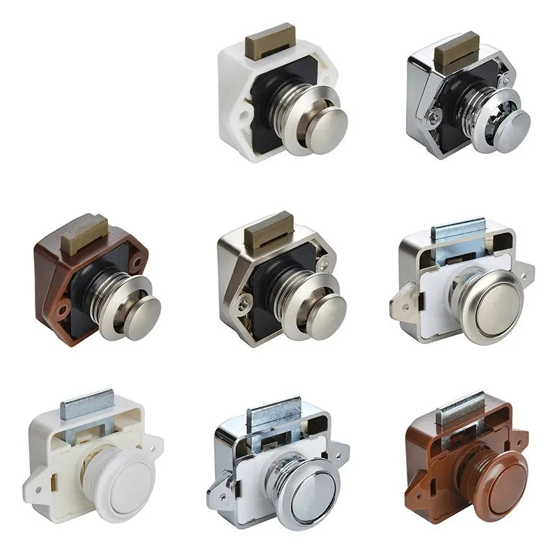 20x Push Locks Camper Möbelgriffe Mini oder Standard