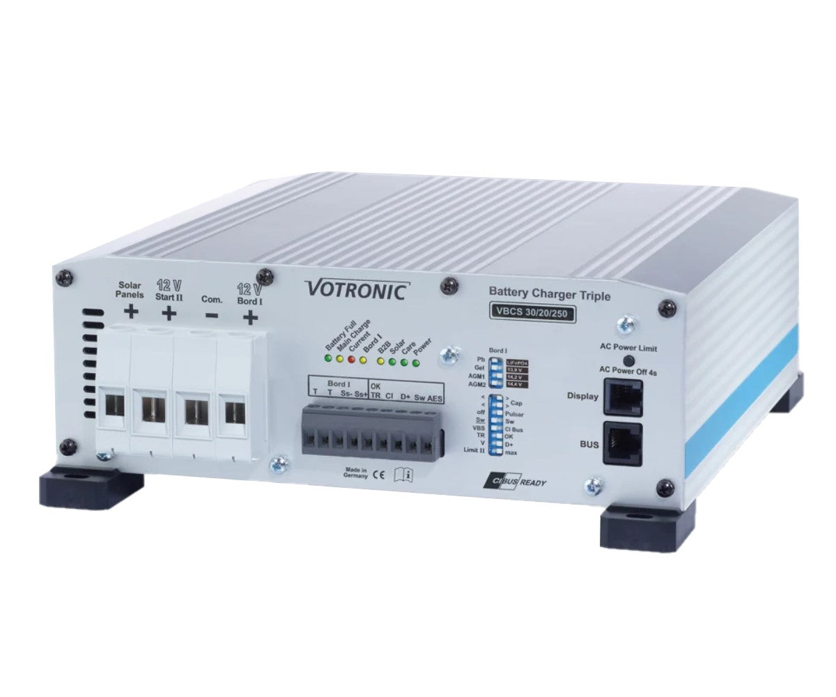 Votronic 12V Ladegerät VBCS 30/20/250 Triple-CI