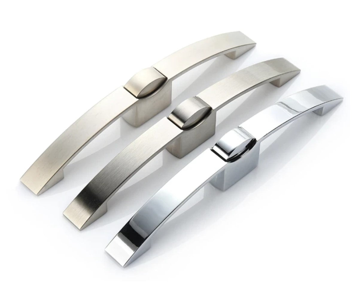 Push Locks gebürstet chrom und matt