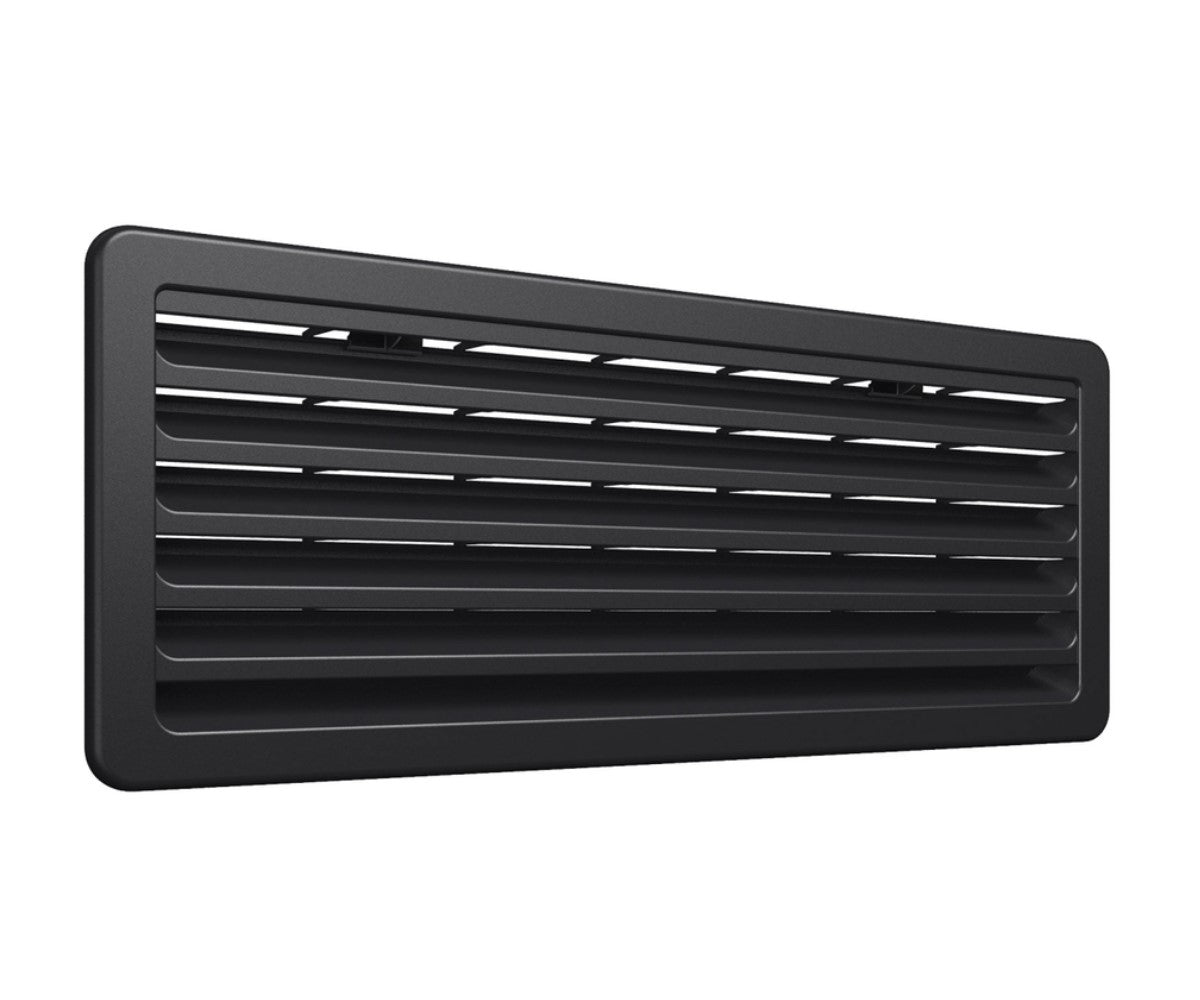 Wohnmobil Lüftungsgitter Vent 186x483 schwarz
