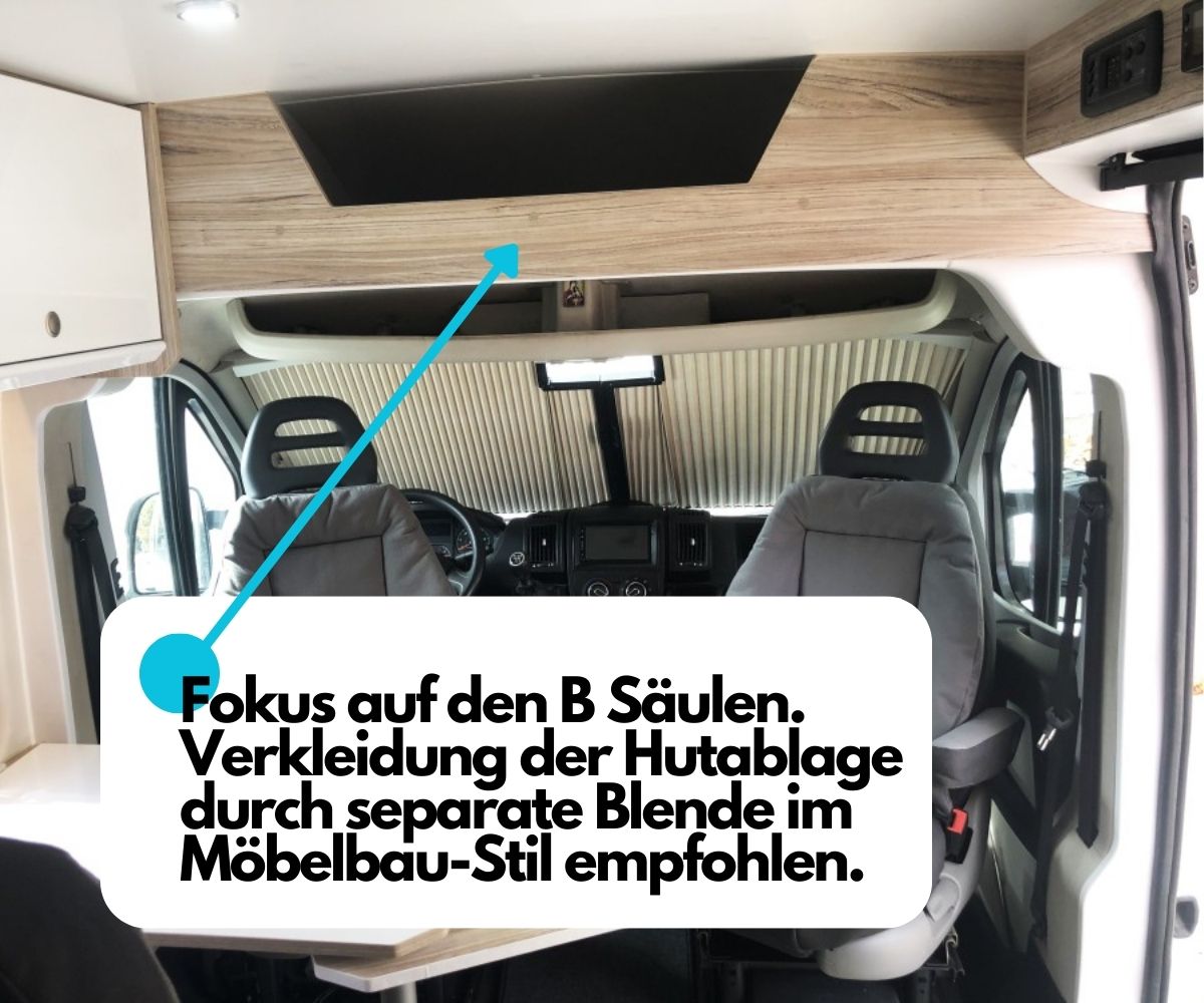 B Säule Verkleidung Fiat Ducato - Masis Panel Front Columns