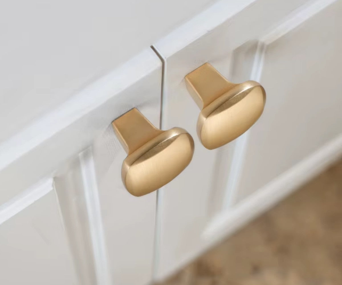 Möbelgriffe Luisa Gold farbig Beispiel
