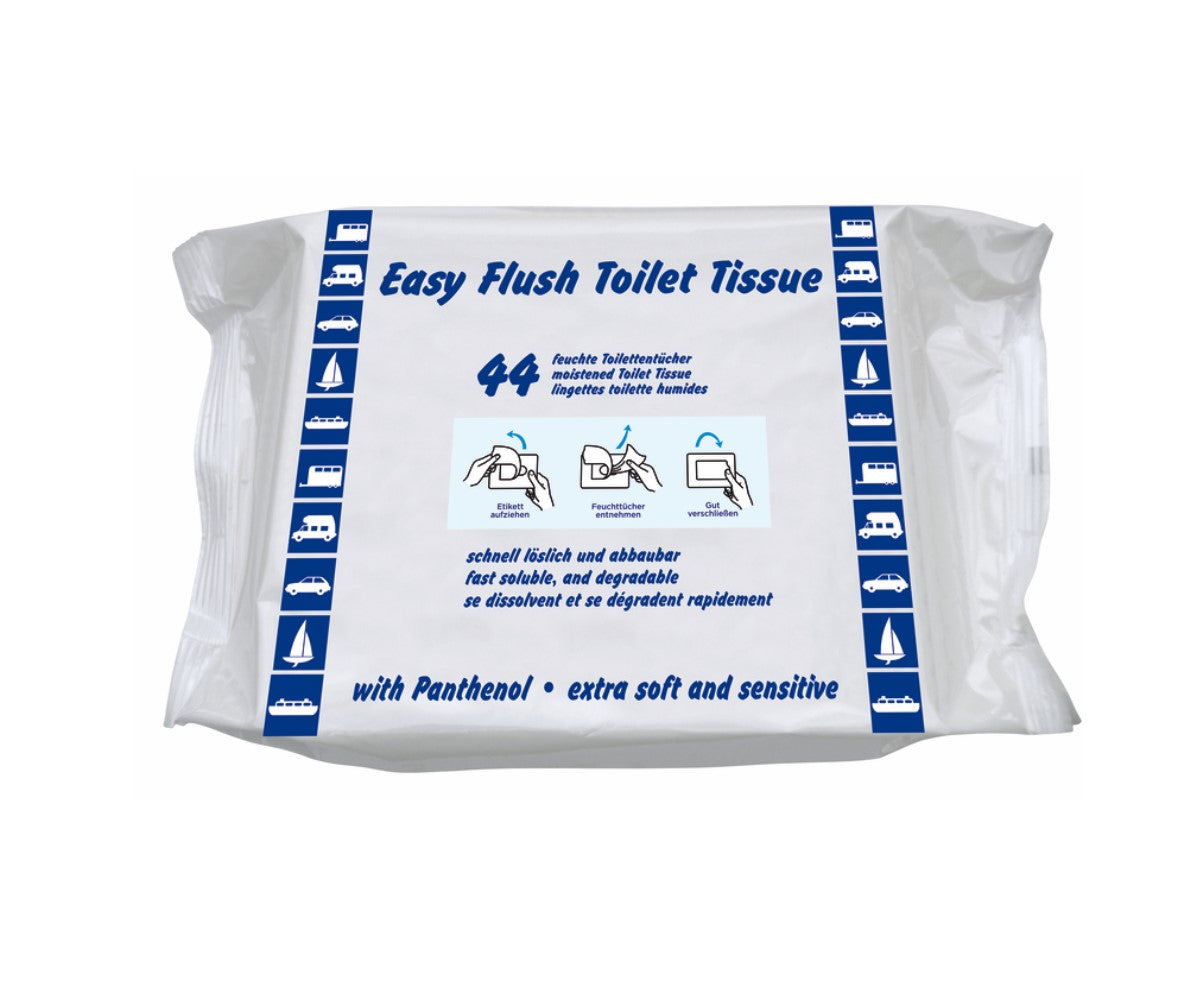 Yachticon Easy Flush Toiletten Tücher 44Stk