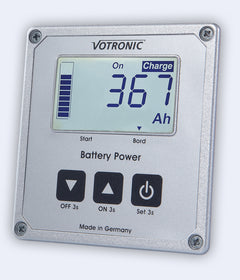 Votronik 12V / 24V LCD-Batterie-Computer 200 S mit Smart-Shunt und Masseband