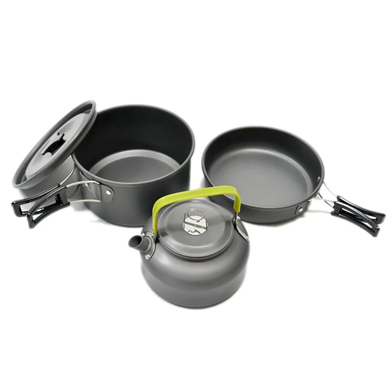 Campinggeschirr Set 3 Teile stapelbar