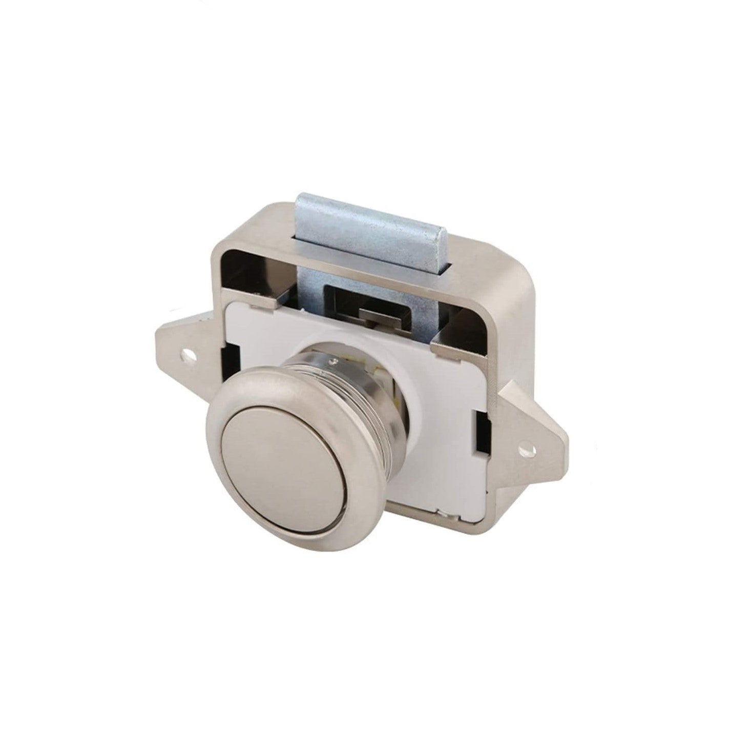 Push Lock Standard Möbelschloss matt